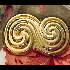 Vintage 1980’s Day Lord Gold Tone Belt Buckle Made in  USA